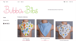 Desktop Screenshot of bubba-bibs.co.uk